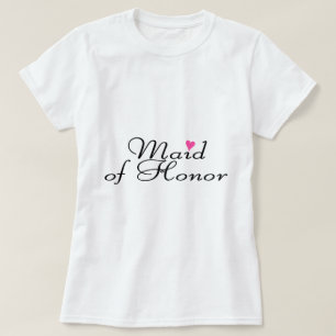 T-shirt Maid Of Honor
