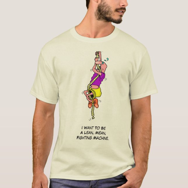 T-shirt Maigre, moyen, machine (Devant)