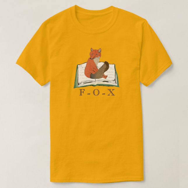T-shirt Mail / Fox and Sons Books (Design devant)