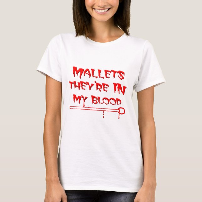 T-shirt Maillets Dans Mon Sang (Devant)