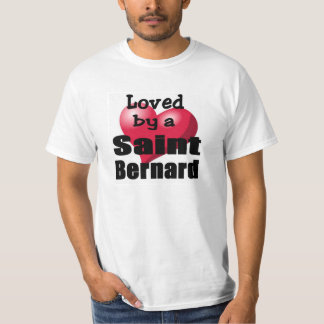 T-shirt Maillot aimé par un Saint-Bernard