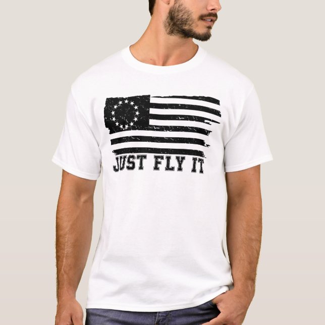 T-shirt maillot bey ross rush-limbaugh Flag (Devant)