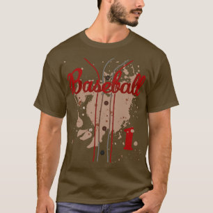 T-shirt Maillot de Baseball Numéro 1 Uniforme de Baseball