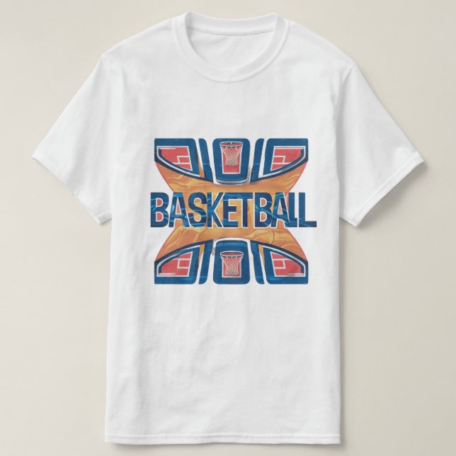 T-shirt maillot de basket (Design devant)