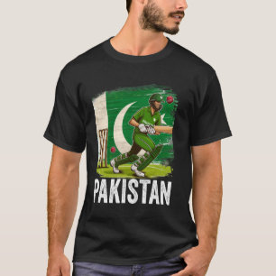 T-shirt maillot de cricket pakistan 2024 hommes femmes gar