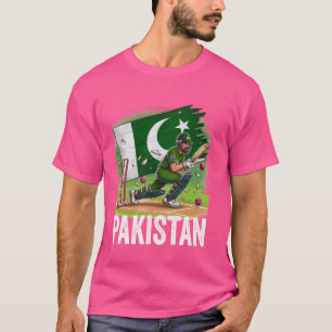 T-shirt maillot de cricket pakistan 2024 hommes femmes gar