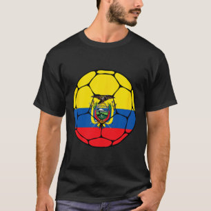 T-shirt Maillot de foot Ll Drapeau Equateur Equatorien Cad