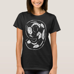 T-shirt Maillot de Foot Numéro 9 Croquis de Foot Byll Styl