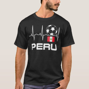 T-shirt Maillot de foot Pérou 2018