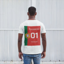 Maillot de foot pour supporter du Portugal - Nom e