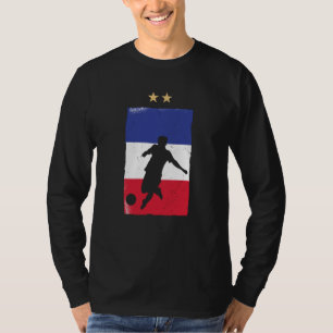 T-shirt Maillot de football de la France Fan de football D
