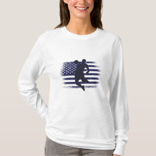T-shirt Maillot de footballeur de la sélection américaine