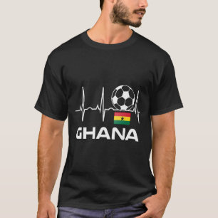 T-shirt Maillot de Footbyll Ghana Hommes Femmes Footbyll C