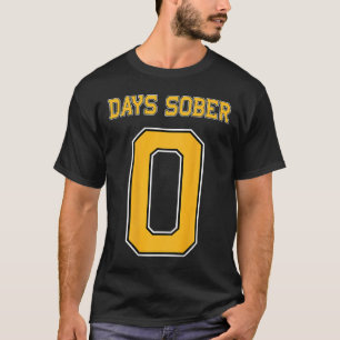 T-shirt Maillot de hockey sur glace drôle de boisson Sober