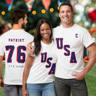 T-shirt Maillot de hockey USA pour le 250e anniversaire de