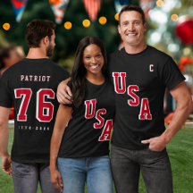 Maillot de hockey USA pour le 250e anniversaire de