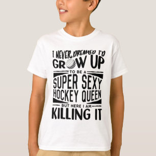 T-shirt Maillot de joueur de hockey sur gazon Femmes Fille