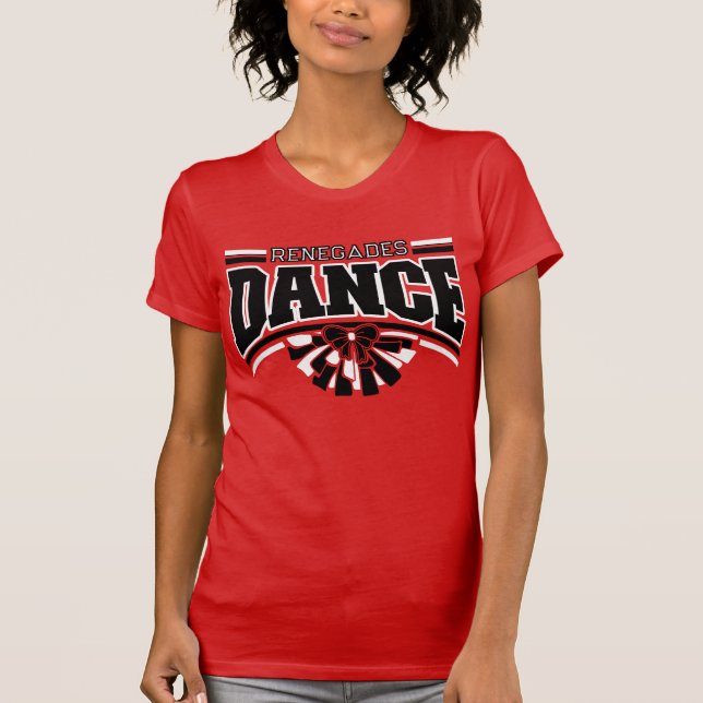 T-shirt Maillot de l'équipe de danse Go Team (Devant)