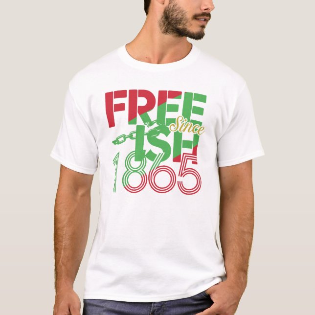 T-shirt maillot de mens de ish gratuit (Devant)