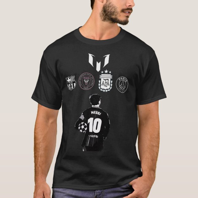 T-shirt Maillot de Messi (Devant)