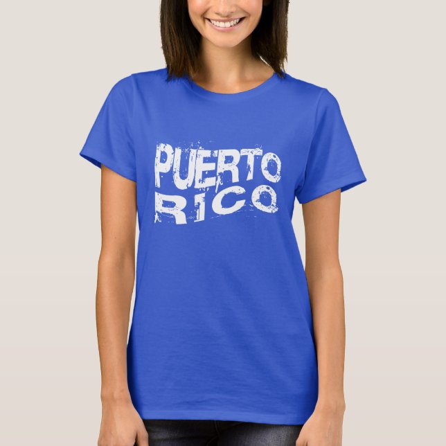 T-shirt Maillot de Porto Rico (Devant)