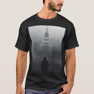 T-shirt Maillot de rue unisexe noir pour homme et femme