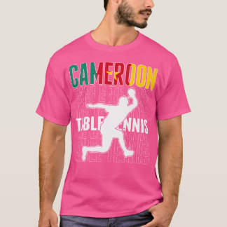T-shirt Maillot de supporters de tennis de table du Camero