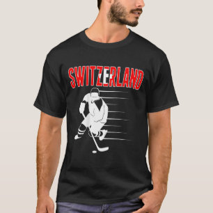 T-shirt Maillot des amateurs de hockey sur glace de Suisse