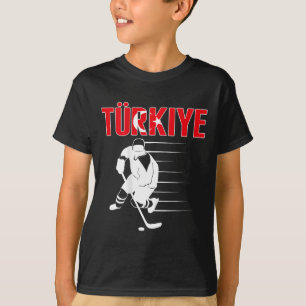 T-shirt Maillot des amateurs de hockey sur glace de Turqui