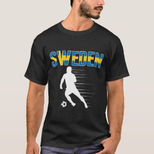 T-shirt Maillot des Amoureux du Football Suédois - Soutene