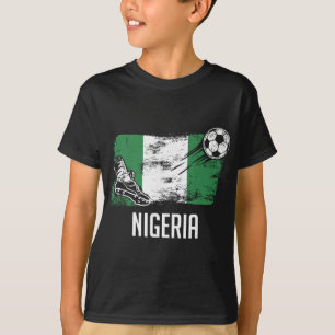 T-shirt Maillot du Nigeria drapeau Équipe de football nigé