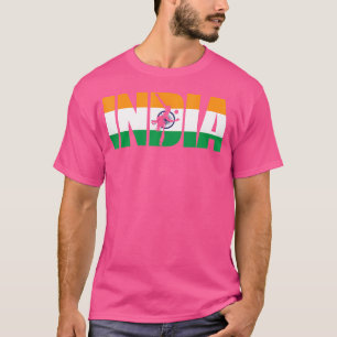 T-shirt Maillot Inde Cricket Indien 2019 National Fans