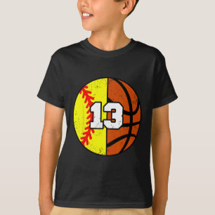 T-shirt Maillot numéro 13 Softll Sketll 13e anniversaire d