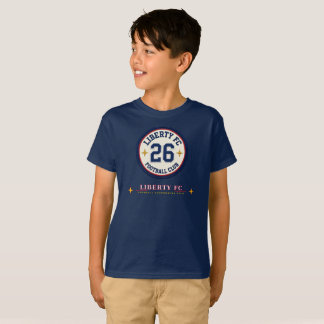 T-shirt Maillot personnalisé pour enfants de Liberty FC |