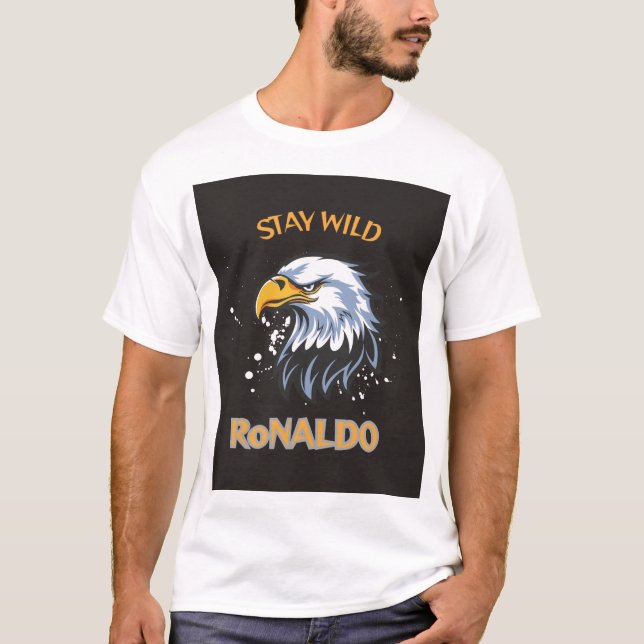 T-shirt maillot ronaldo  (Devant)