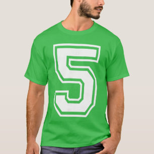 T-shirt Maillot Sportseam Varsity Anniversaire Numéro 5 am