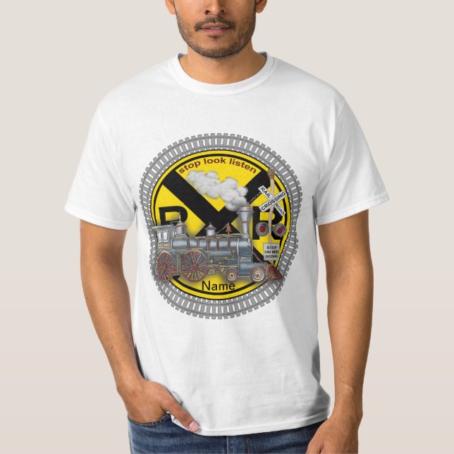 T-shirt Maillot Train Crossing (Devant)