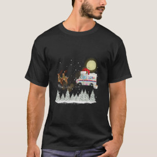 T-shirt Mailman Postal Truck Mail Carrier Xmas Funny Chris