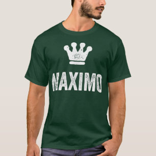 T-shirt Maimo le Roi Couronne & Nom Design pour les hommes