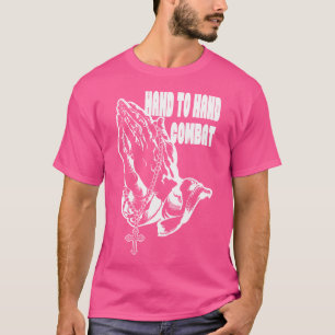 T-shirt Main À Main Combat Prophète Mains Jésus chrétien