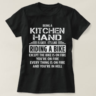 T-shirt Main de cuisine