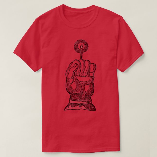 T-shirt Main de gloire Macabre Fan Art1 (Design devant)
