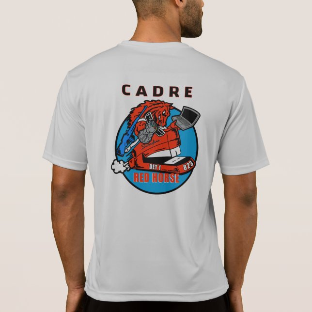 T-shirt Main-d'oeuvre RED HORSE Cadre (Dos)
