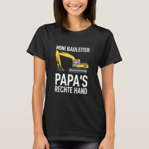 T-shirt Main droite de papa Échelle de construction Mini G
