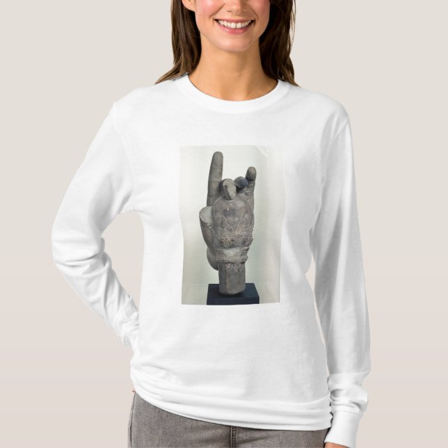 T-shirt Main d'une statue colossale de Shiva, de KOH (Devant)