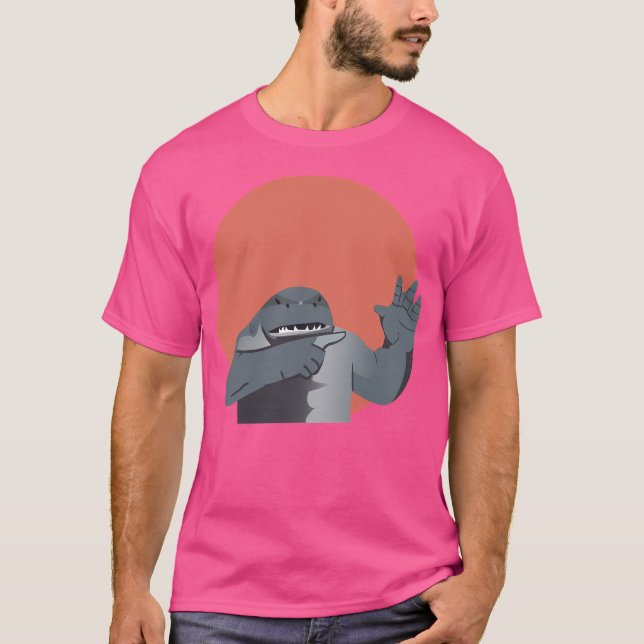 T-shirt Main King Shark (Devant)