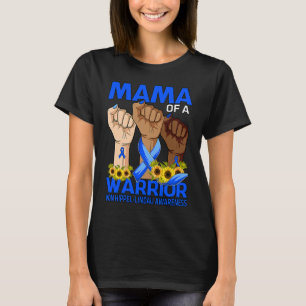 T-shirt Main Mama D'Un Guerrier Von Hippel Lindau Sensibil