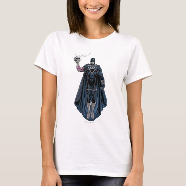 T-shirt Main noire avec crâne 1 (Devant)