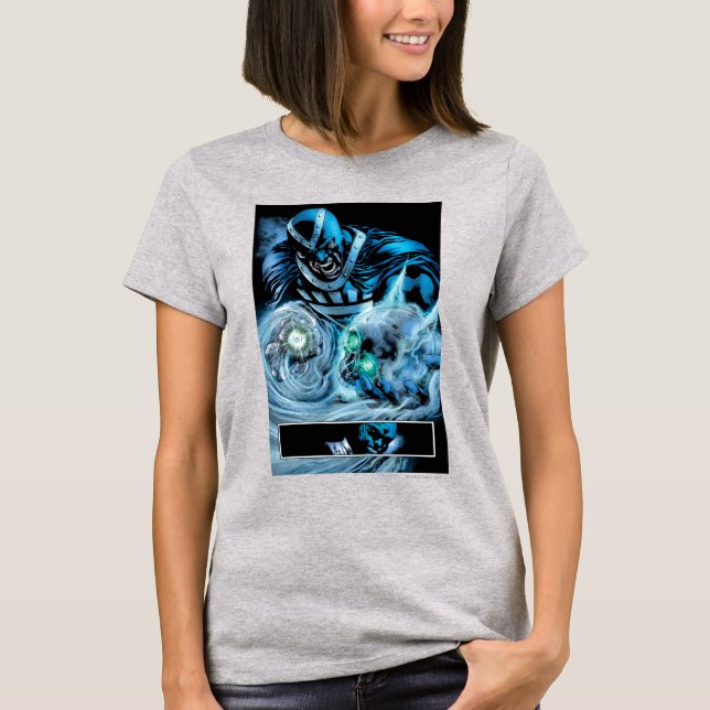 T-shirt Main noire avec panneau de crâne (Devant)