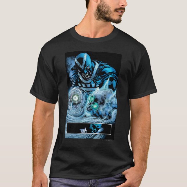 T-shirt Main noire avec panneau de crâne (Devant)